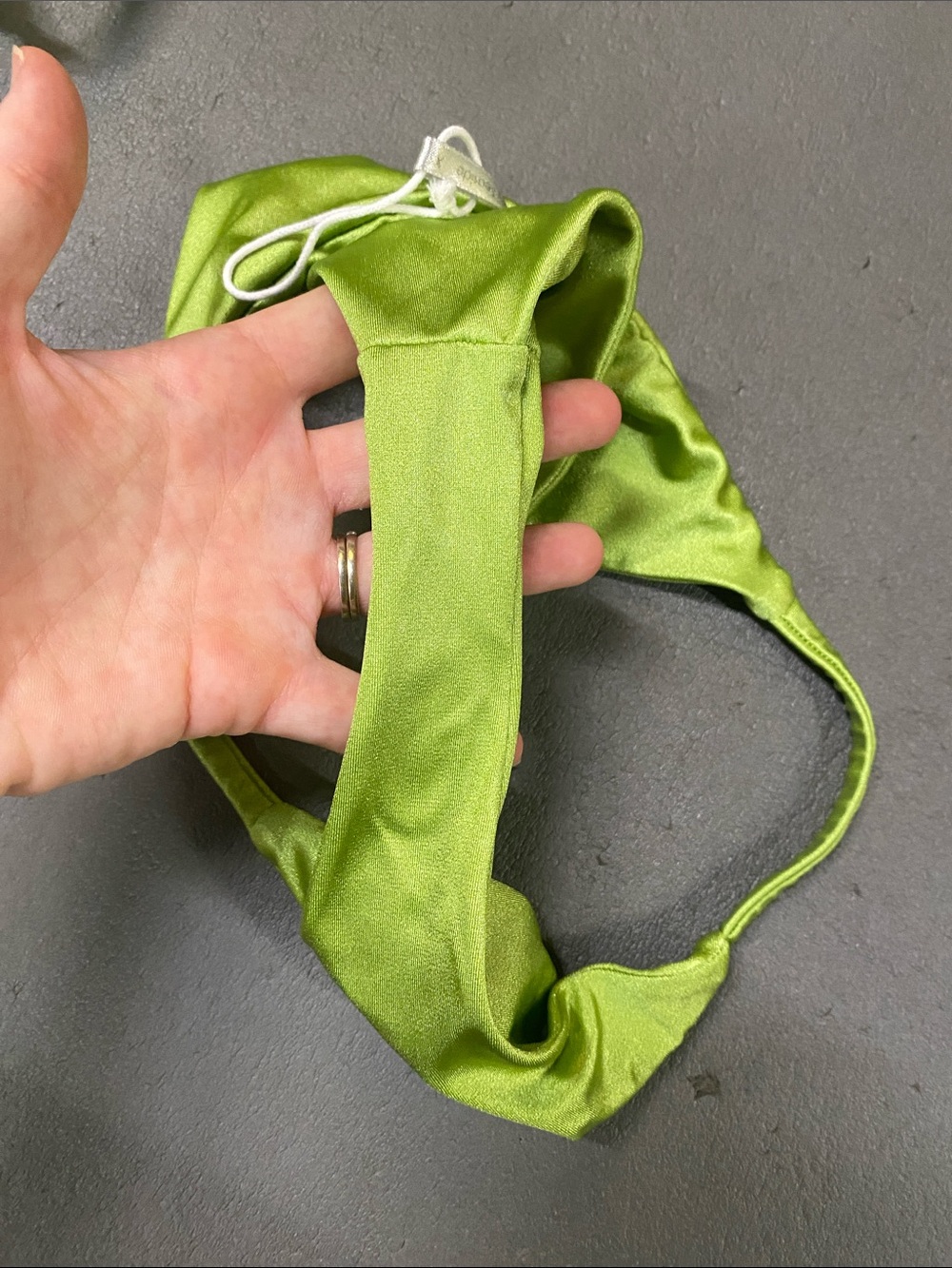 Gooseberry Mint Green Women's Triangle Bikini Set - Picture 3 of 6